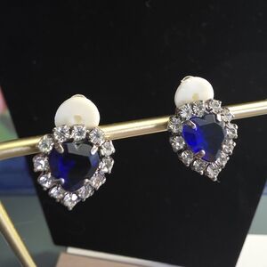 Vintage Titanic Clip On Earrings 1998 Avon